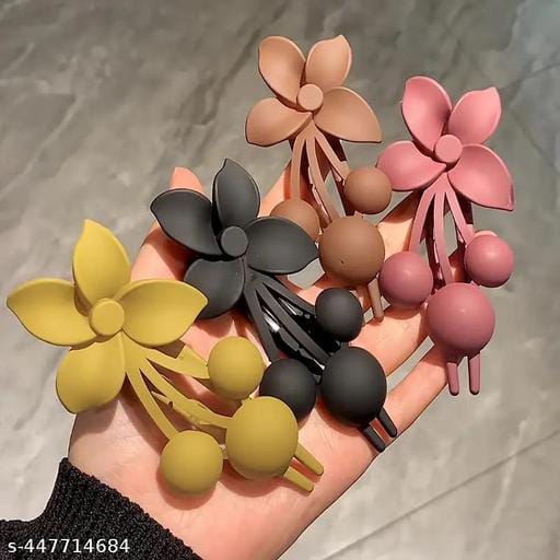 Women's and Girls Double Hair Clips Pack of 3 Hair Clip