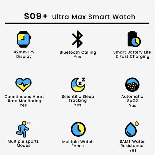 S09+ Ultra Max Smart Watch