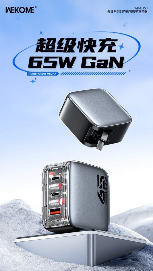 Wekome Wp U-153 65 W Gan Charger